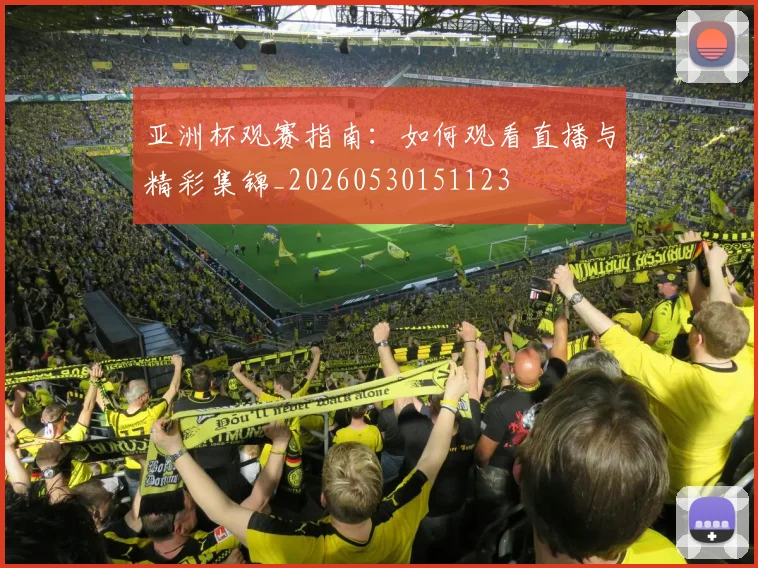 亚洲杯观赛指南:如何观看直播与精彩集锦_20260530151123